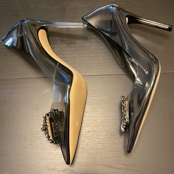 NWOT GOOD AMERICAN CINDER-F*CKING-RELLA PUMP - Picture 4 of 8